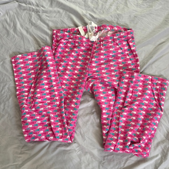 Vineyard Vines flannel whale print pajama bottoms - Picture 1 of 4